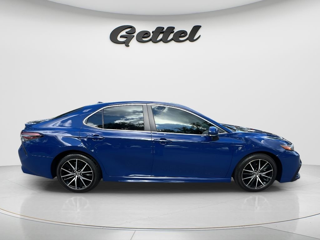 Certified Used 2023 Blue Toyota SE image 4