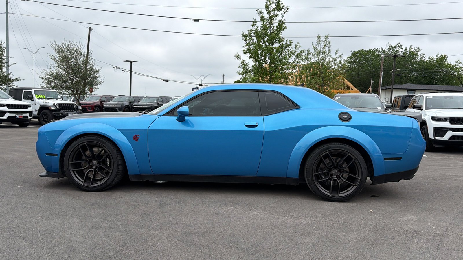 Used 2023 B5 Blue Pearlcoat Dodge SRT Hellcat Redeye Wide Jailbreak image 8