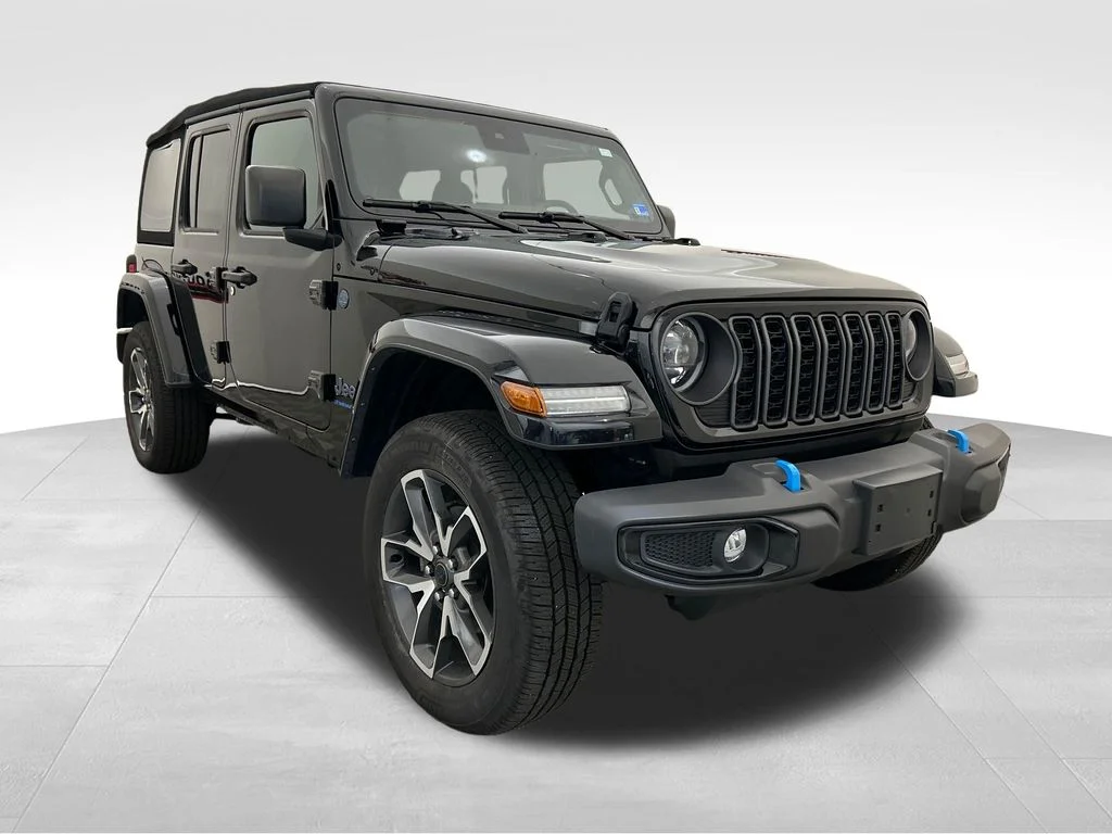 Used 2024 Black Jeep Sport S 4xe image 8