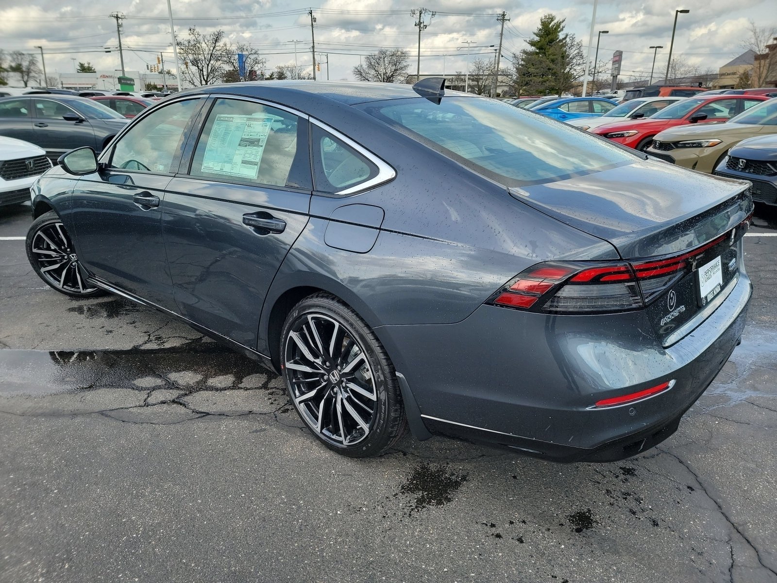 New 2026 Meteorite Gray Metallic Honda Touring image 17