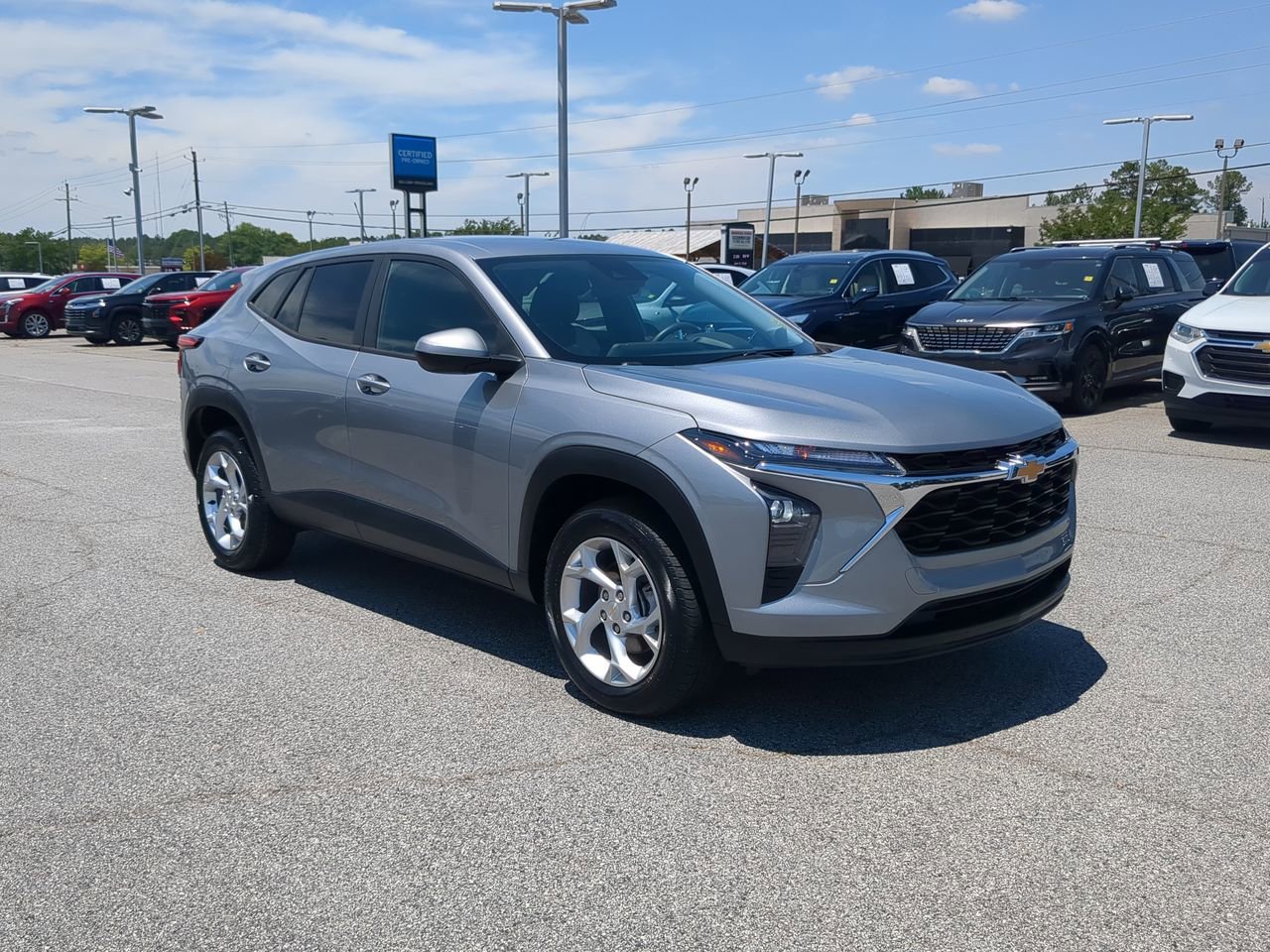 Used 2024 Chevrolet Trax LS with VIN KL77LFE25RC125846 for sale in McDonough, GA