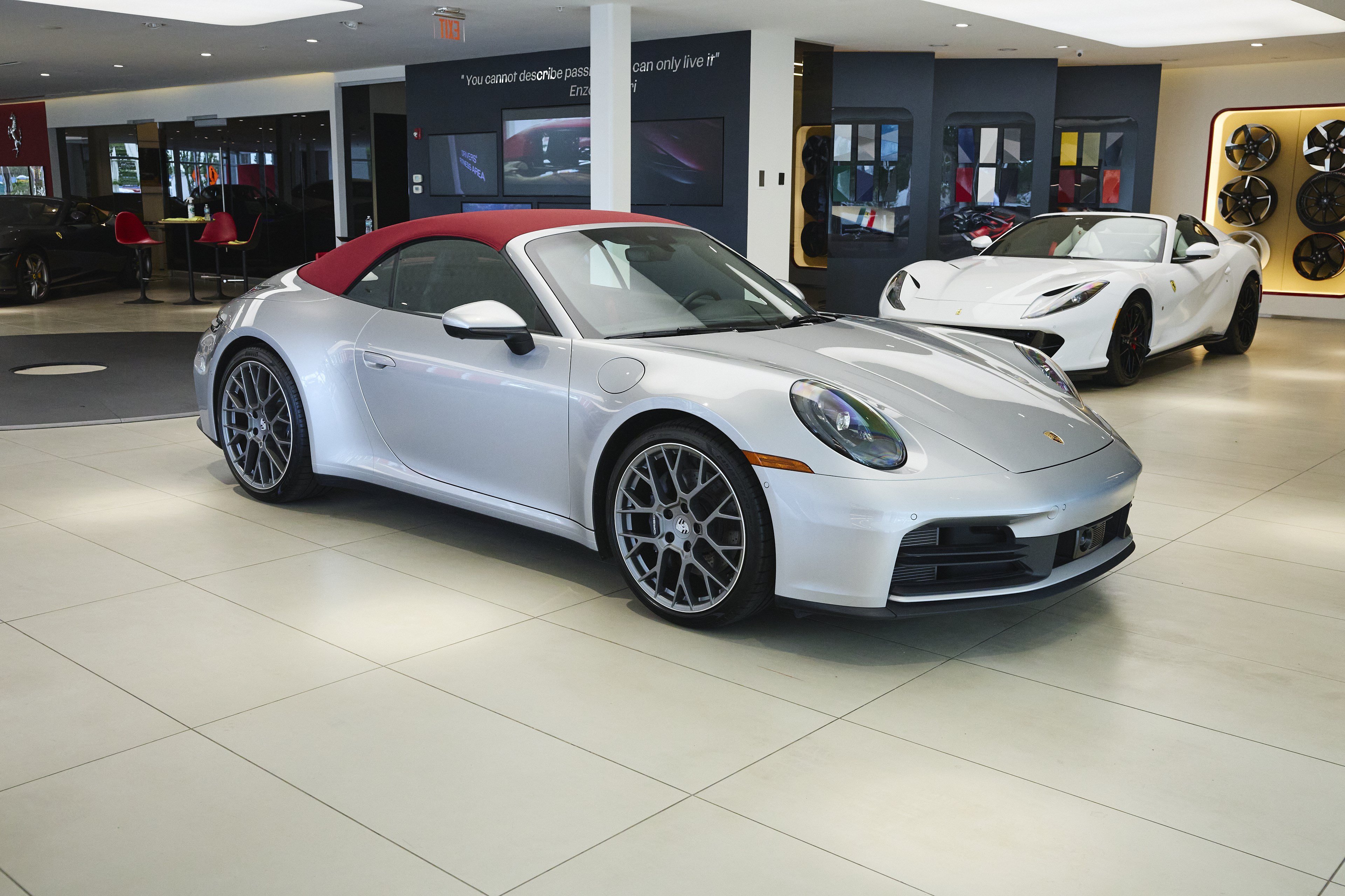 Used 2025 GT Silver Metallic Porsche Carrera image 42