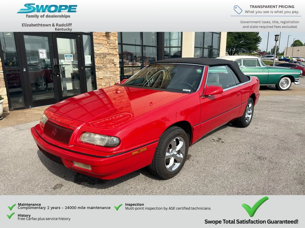 Used 1994 Red Chrysler GTC image 1