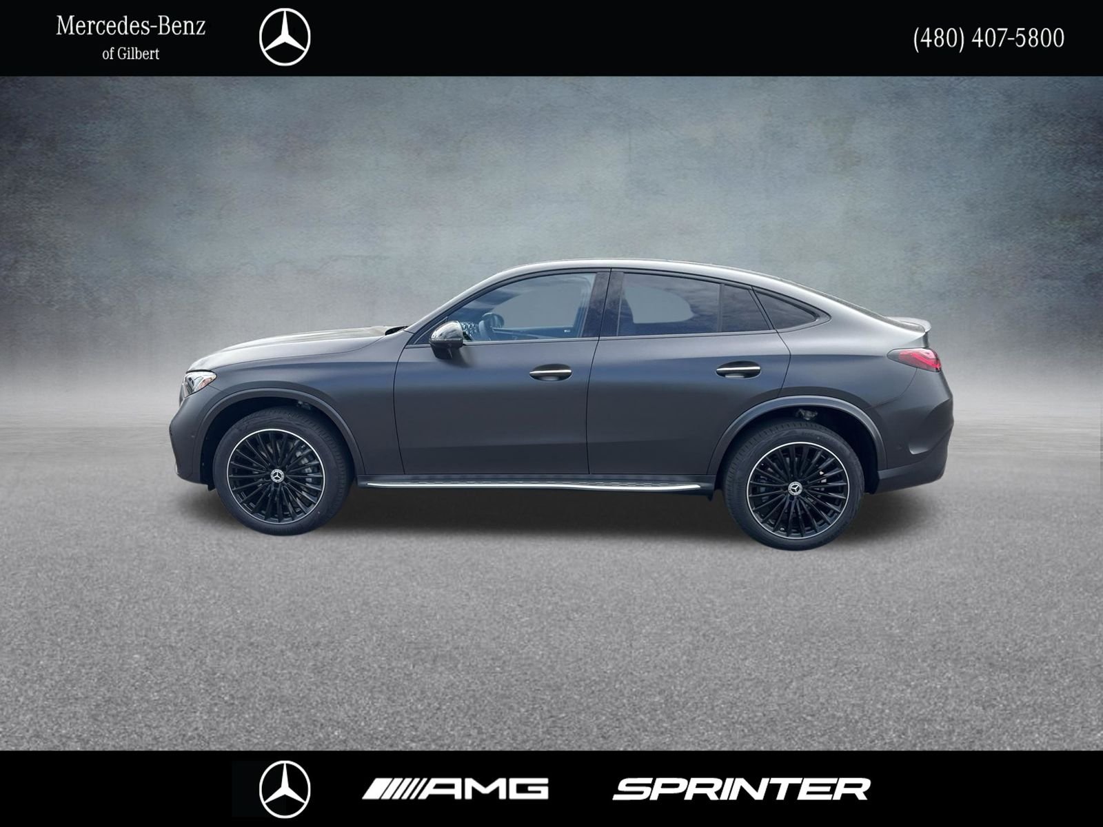 New 2027 MANUFAKTUR exclusive graphite grey magno Mercedes-Benz GLC 300 COUPE image 3