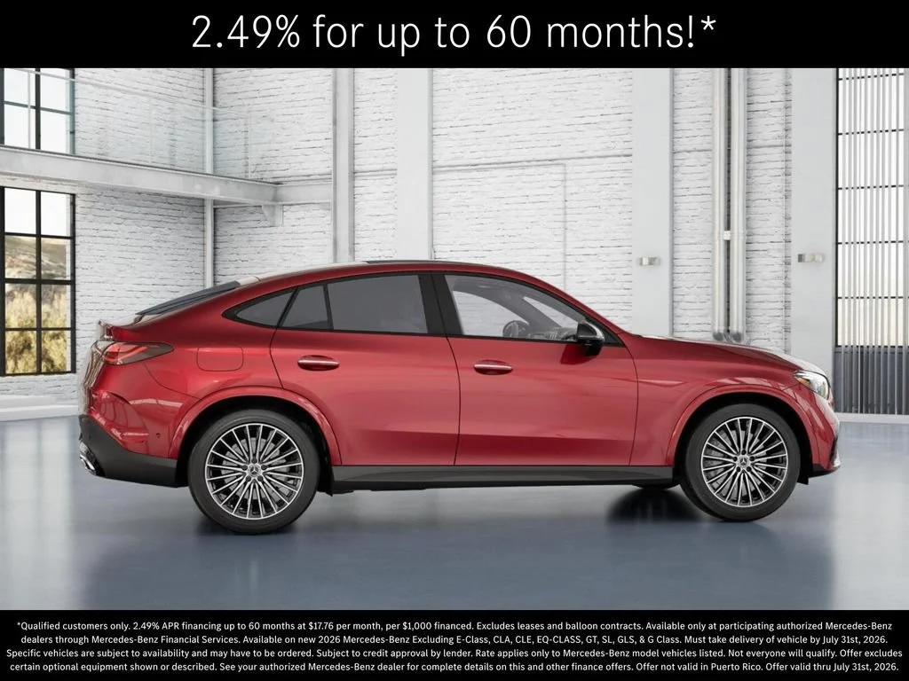 New 2026 MANUFAKTUR Patagonia Red Metallic Mercedes-Benz GLC 300 image 59