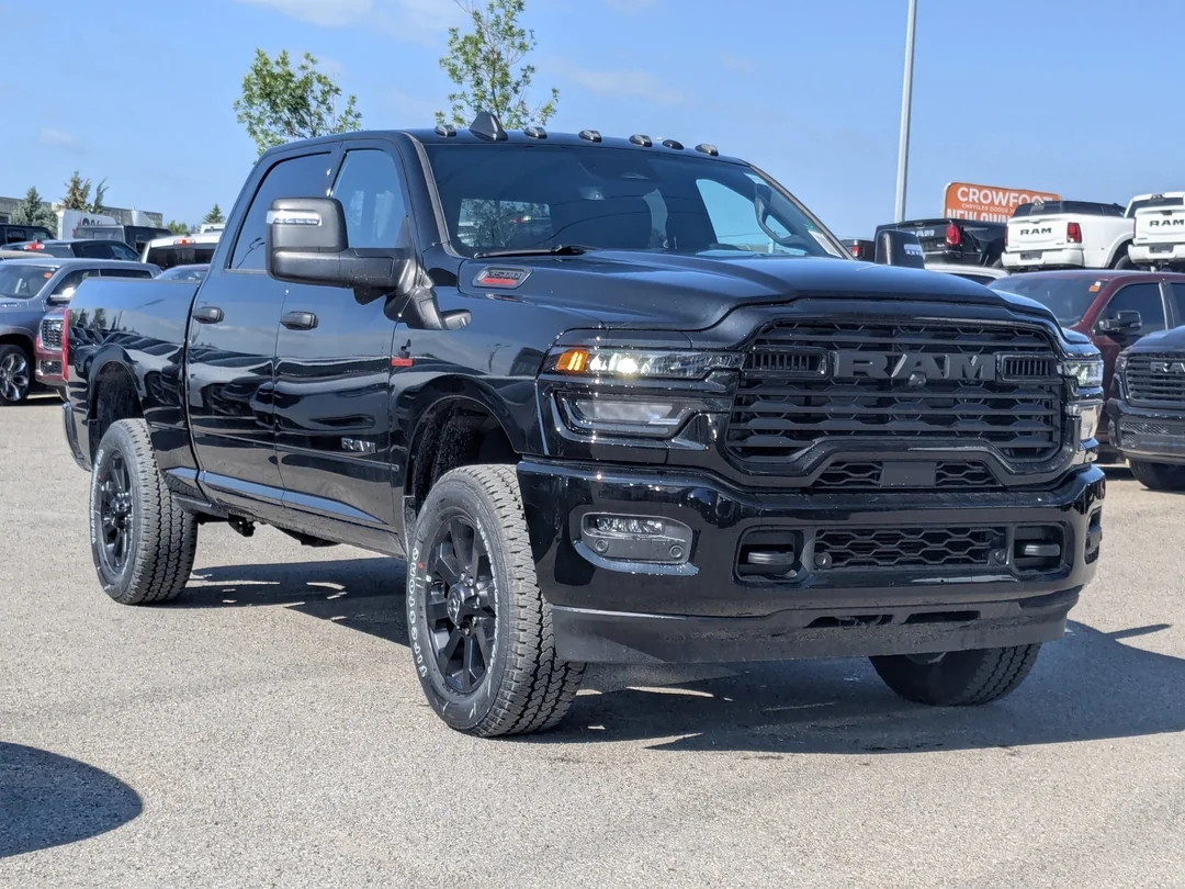 New 2026 Black RAM Rebel - - 6.7L HO Diesel - Level 1 Pkg w/ Vent Seats - 5th Wheel/Gooseneck Prep & More! image 2