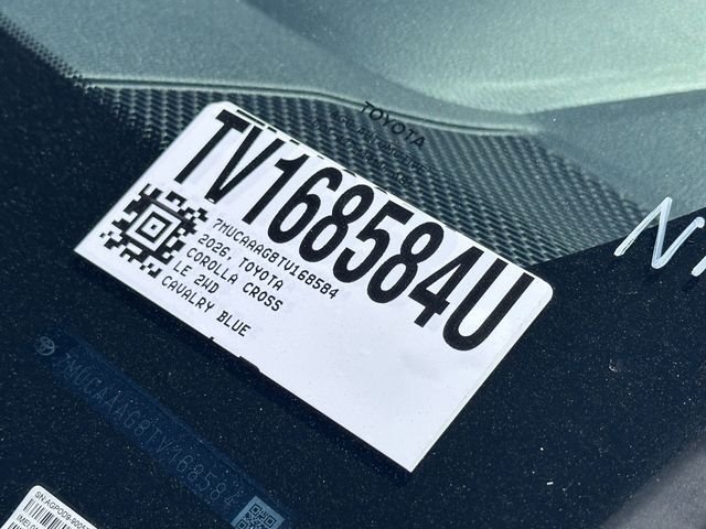 Used 2026 Blue Toyota LE image 28