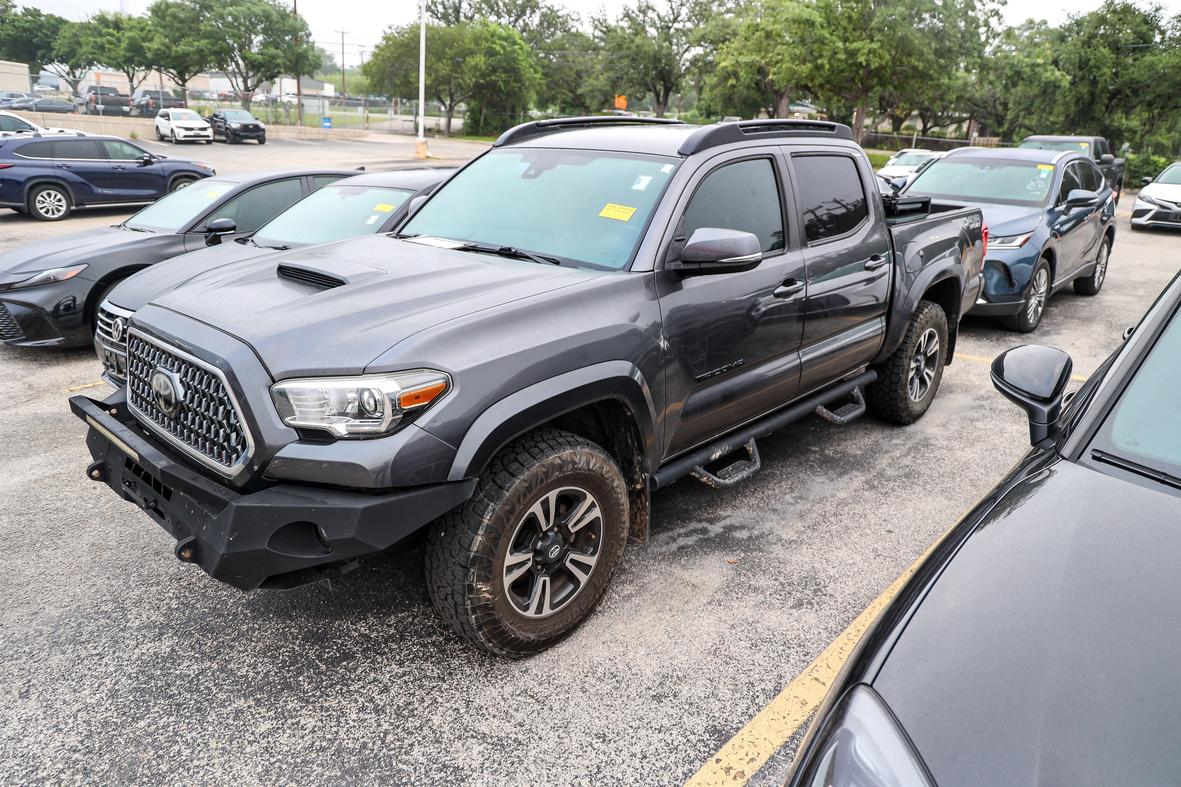 Used 2019 Magnetic Gray Metallic Toyota TRD Sport image 2