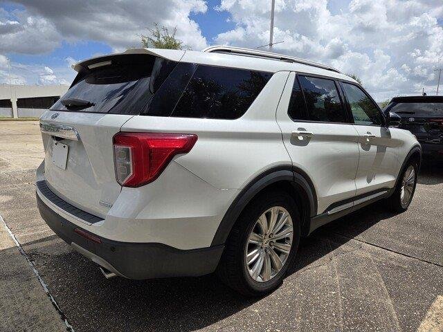 Used 2020 Star White Metallic Tri-Coat Ford Limited image 5
