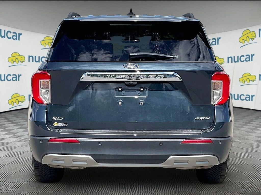 Used 2024 Stone Blue Metallic Ford XLT image 5