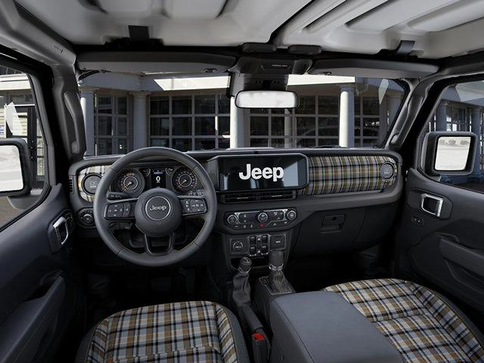 New 2026 Black Clear-Coat Exterior Paint Jeep 4-Door 85th Anniversary Edition image 14