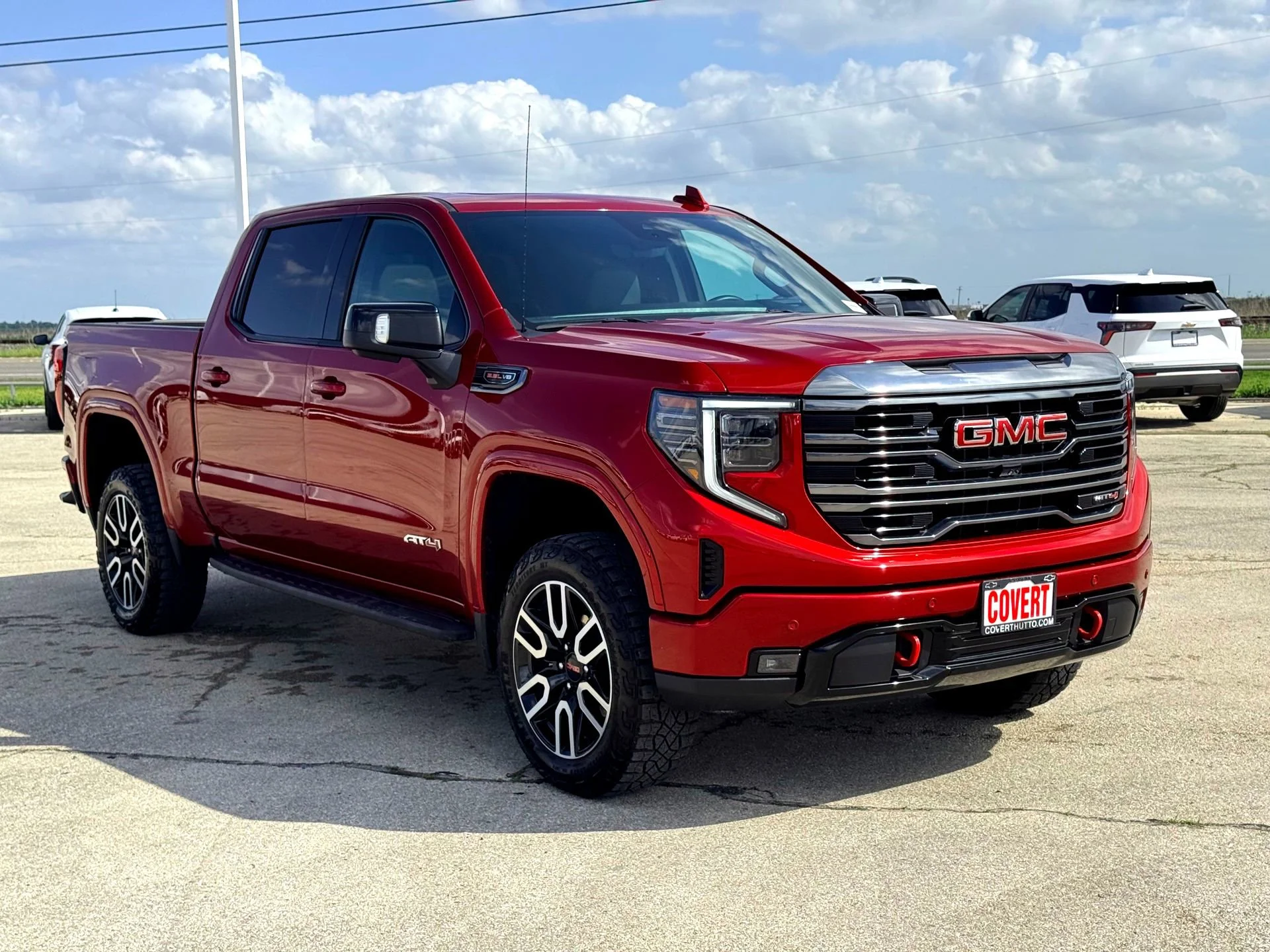 Used 2024 Volcanic Red Tintcoat GMC AT4 image 6