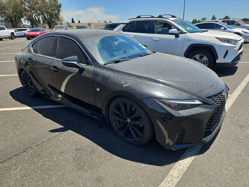 Used 2021 Black Lexus 350 F SPORT image 1