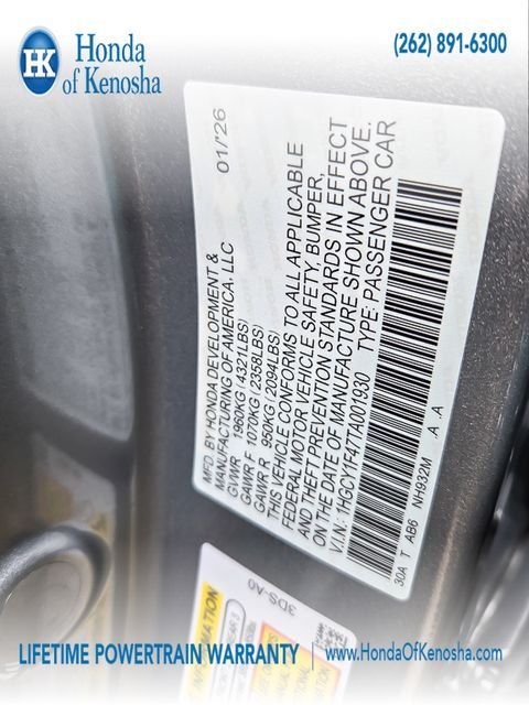 2025 Honda Accord Hybrid EX-L - Photo 19