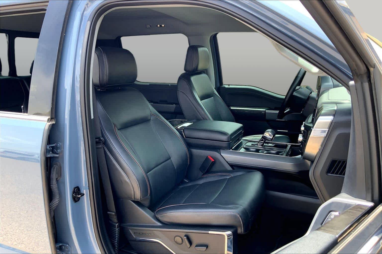 Certified Used 2023 Azure Gray Metallic Tri-Coat Ford LARIAT image 9