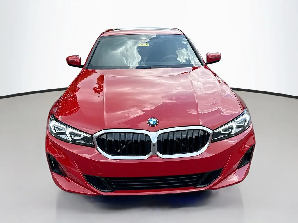 Used 2024 Melbourne Red Metallic BMW 330i image 2