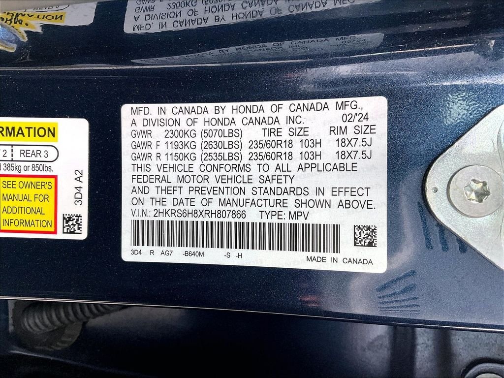 Used 2024 Blue Metallic Honda Sport-L image 36