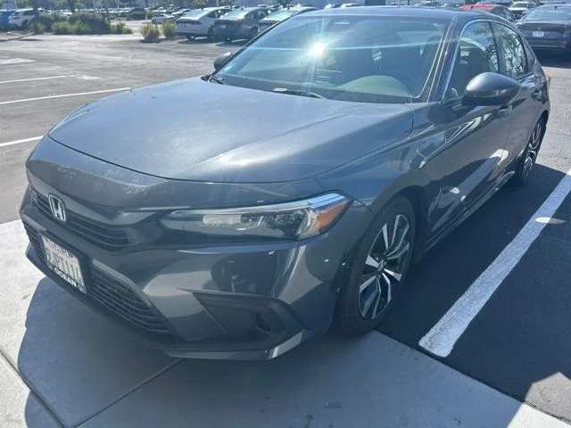 Certified Used 2024 Meteorite Gray Metallic Honda EX image 4
