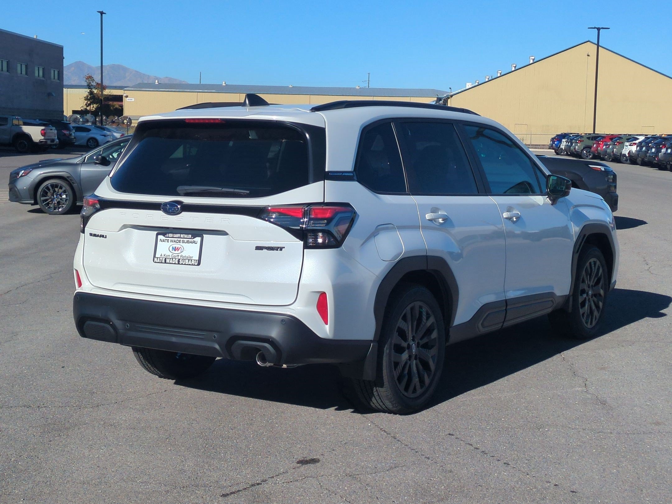 New 2026 CRYSTAL WHITE PEARL Subaru Sport Onyx Edition image 3