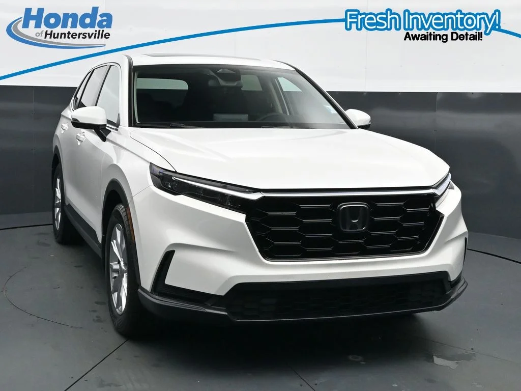 Certified Used 2024 Platinum White Pearl Honda EX image 1