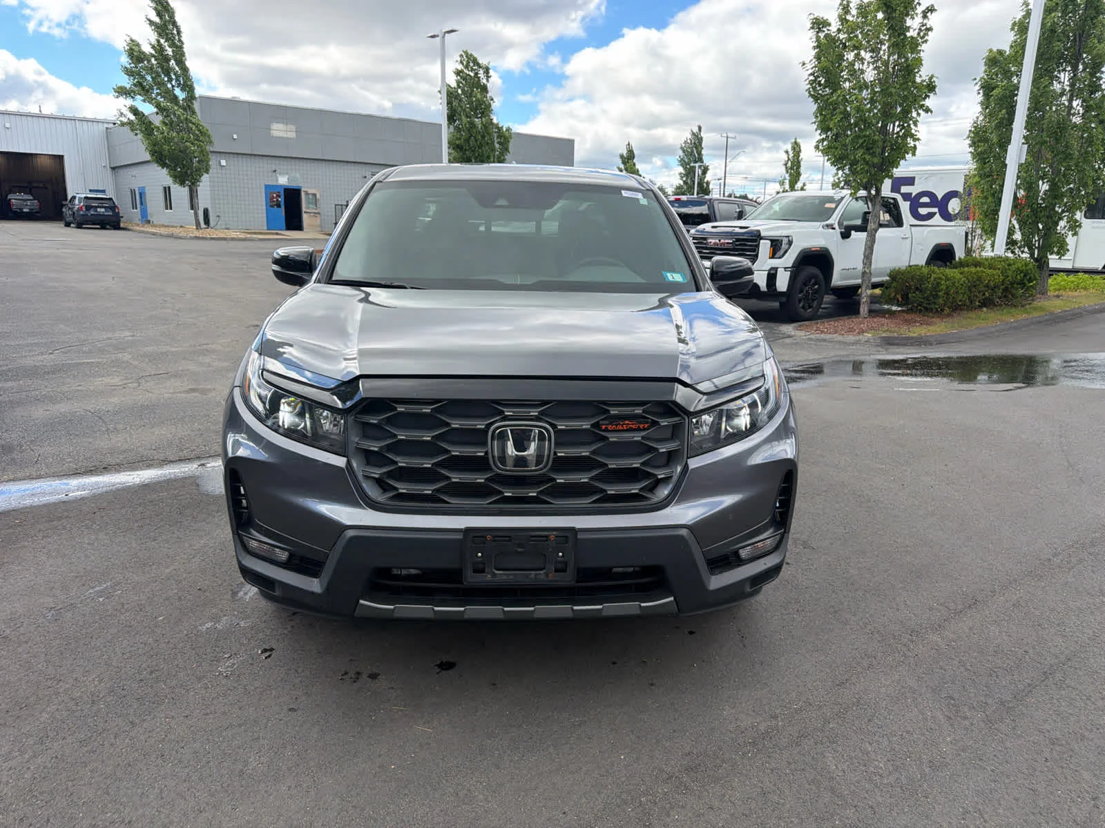 Used 2025 Modern Steel Metallic Honda TrailSport image 2