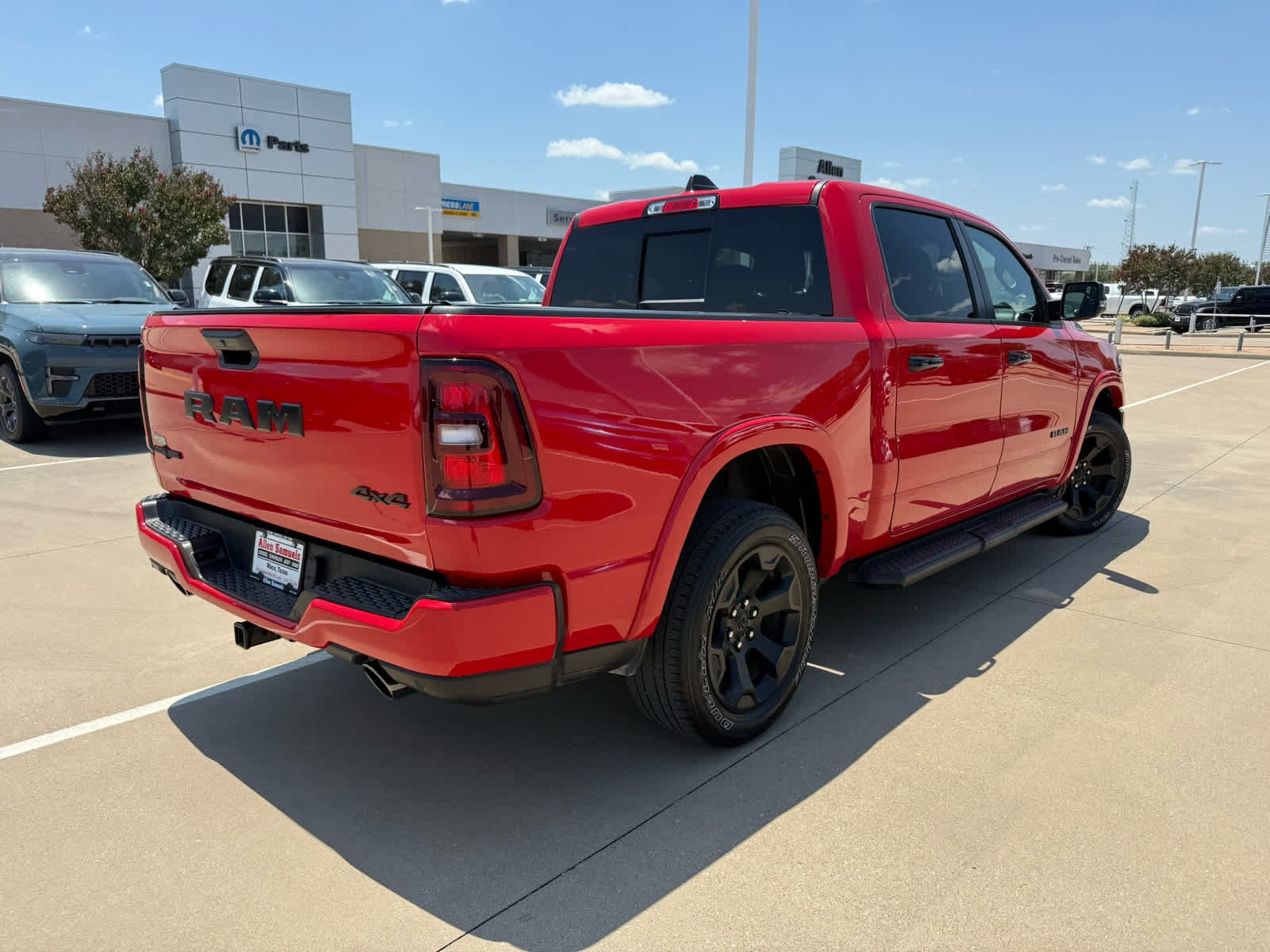 Used 2025 Flame Red Clearcoat Ram Lone Star image 6