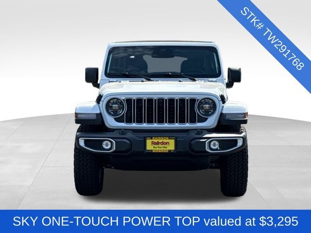 New 2026 Bright White Clear-Coat Exterior Paint Jeep Sahara image 2