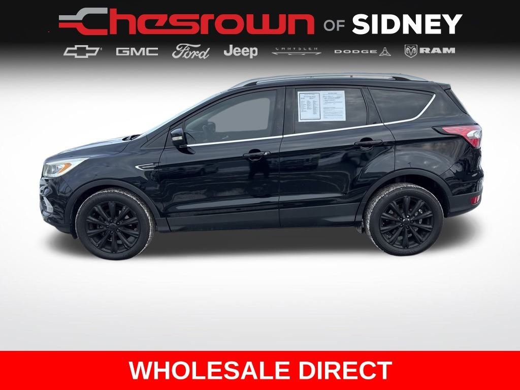 Used 2017 Ford Escape Titanium with VIN 1FMCU0JD9HUE33352 for sale in Sidney, OH