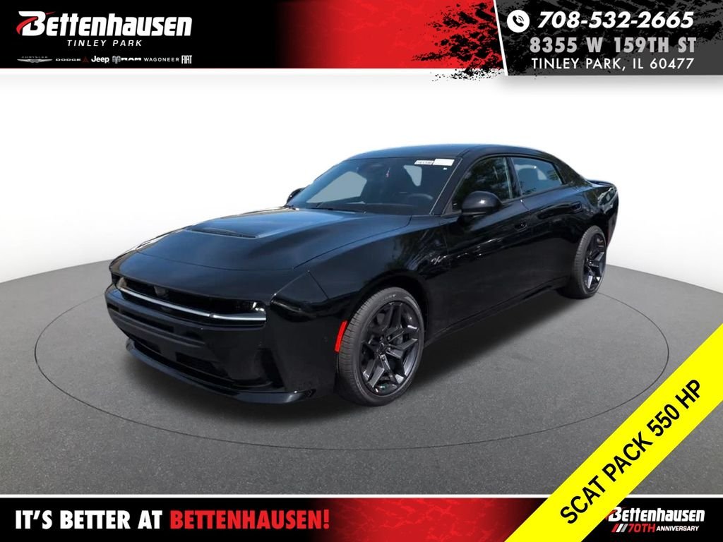 New 2026 Diamond Black Crystal Pearlcoat Dodge R/T image 1