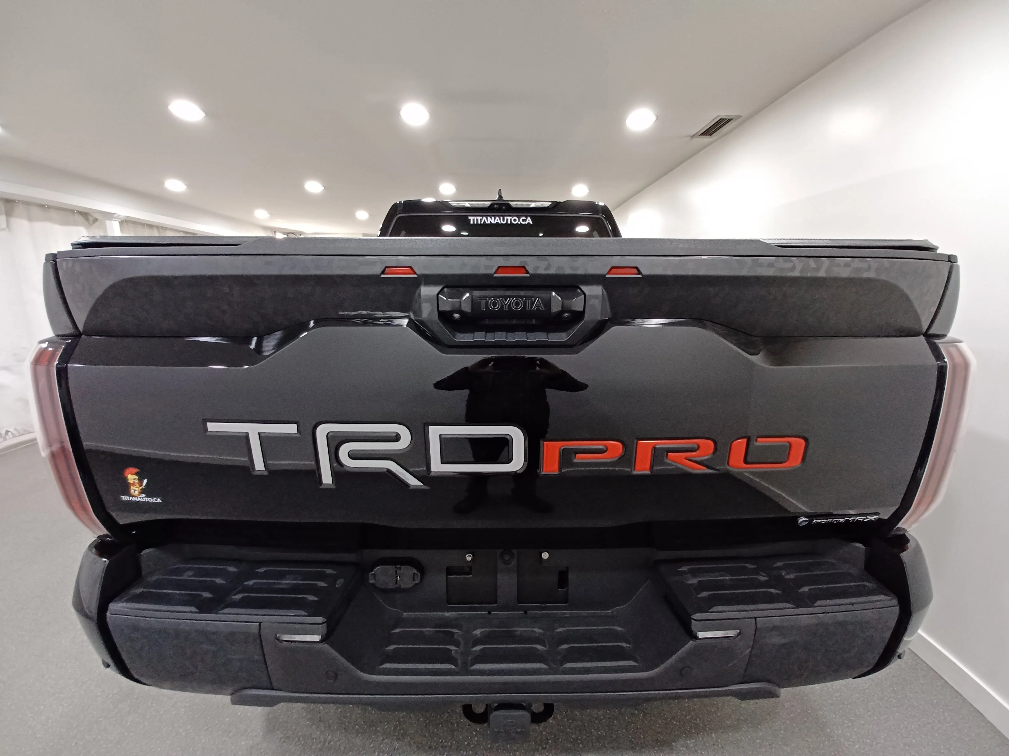 Certified Used 2025 Midnight Black Metallic Toyota TRD Pro Hybrid*i-FORCE MAX | 360 Cam | Pano Roof | Cooled Leather | Htd Wheel | Lane Keep Assist image 25