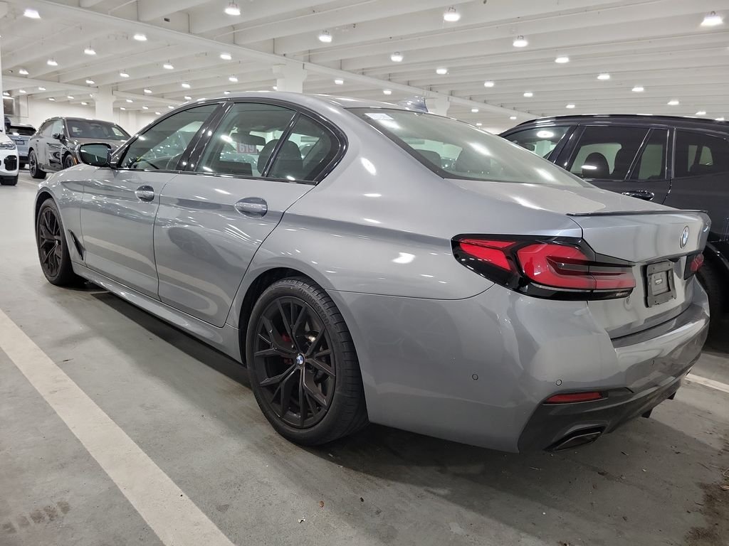 Certified Used 2023 Skyscraper Gray Metallic BMW 530i image 4