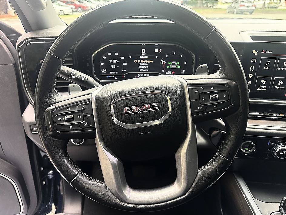 Used 2023 Pacific Blue Metallic GMC SLT image 13