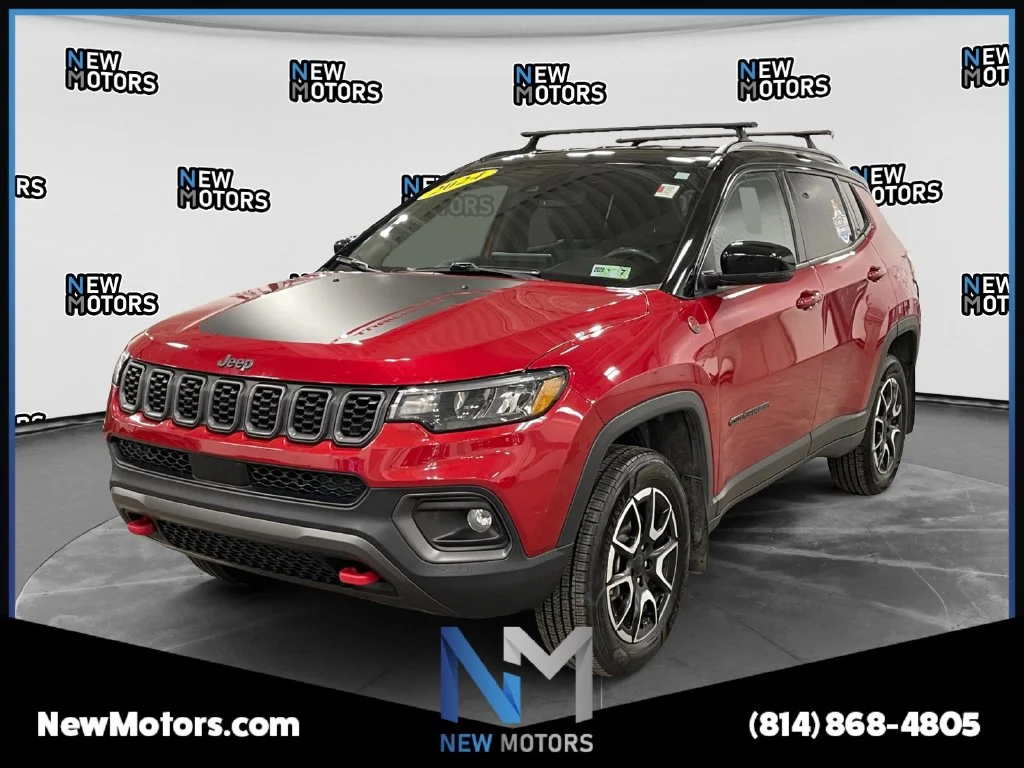 Used 2024 Red Jeep Trailhawk image 1