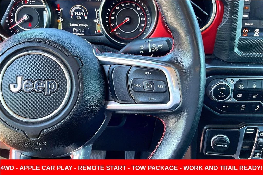 Used 2021 Red Jeep Rubicon image 13