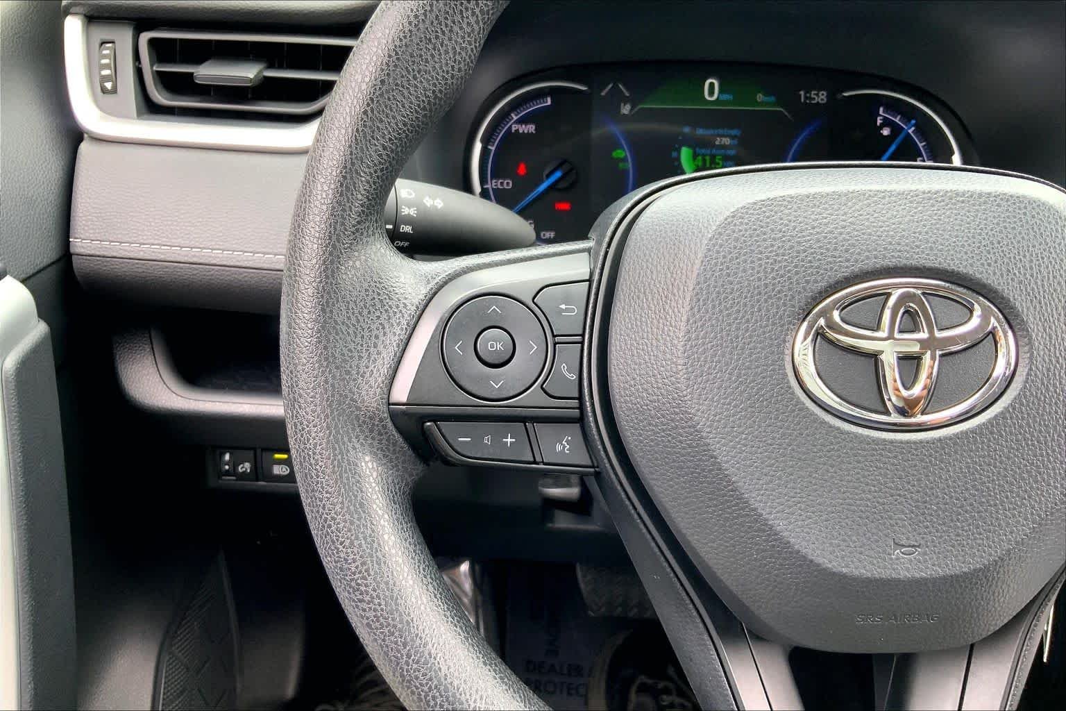Used 2025 Magnetic Gray Metallic Toyota Hybrid LE image 24