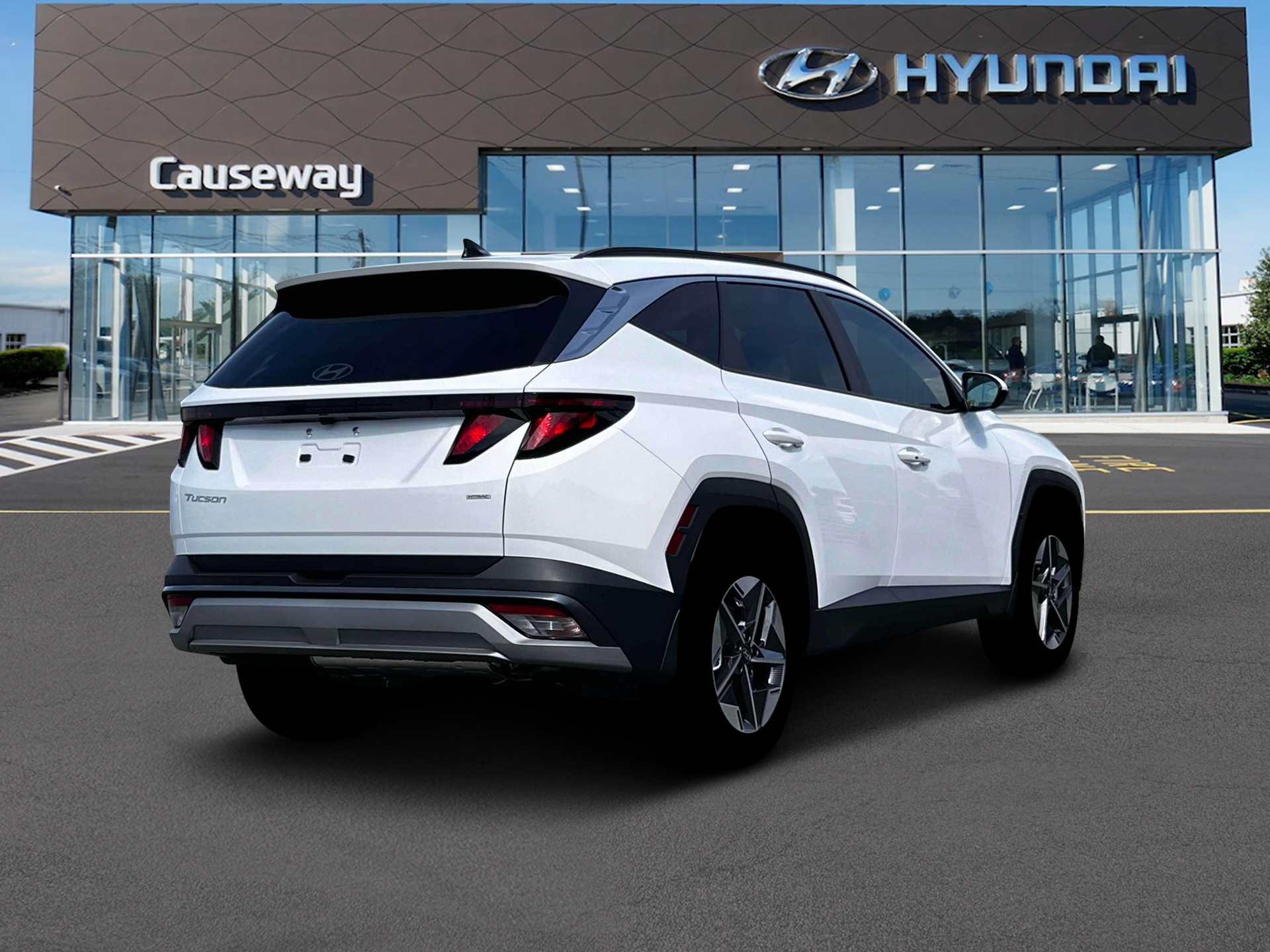 New 2026 White Hyundai SEL AWD image 7