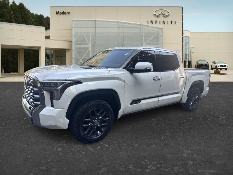 Used 2022 Pearl Toyota Platinum Hybrid image 1