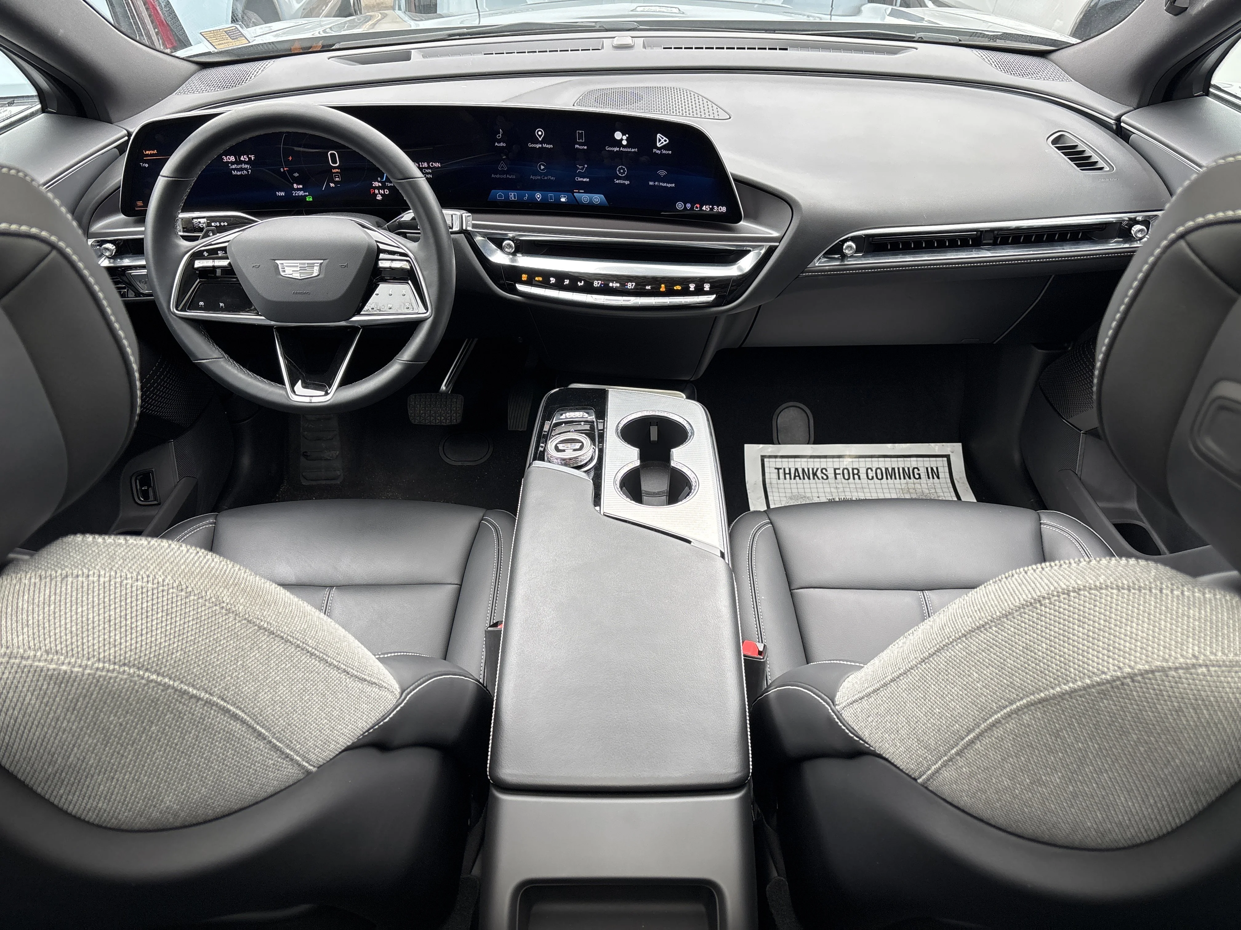 Used 2024 Argent Silver Metallic Cadillac Tech image 30
