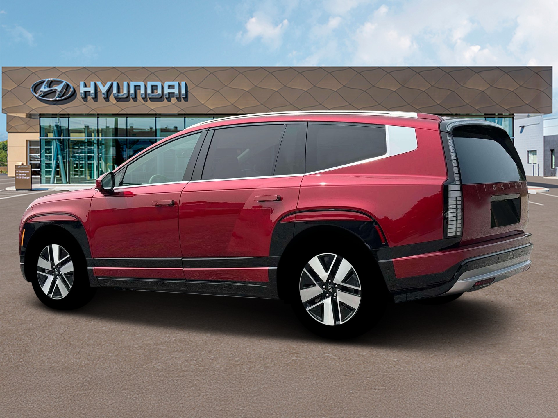 New 2026 Red Hyundai SEL image 4