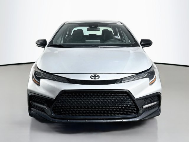 Used 2022 Classic Silver Metallic Toyota SE Nightshade image 2
