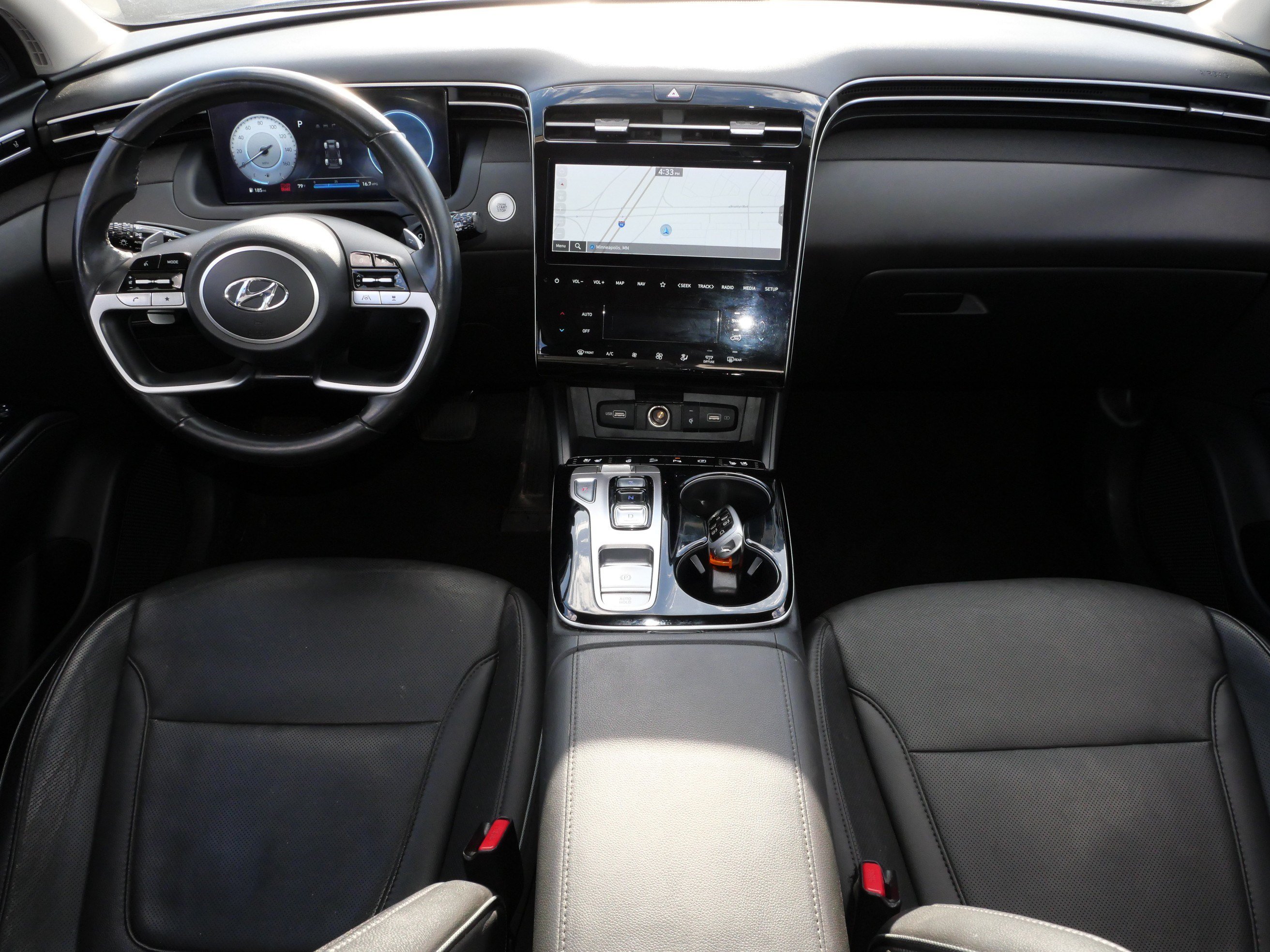 Used 2023 Intense Blue Hyundai Limited image 10
