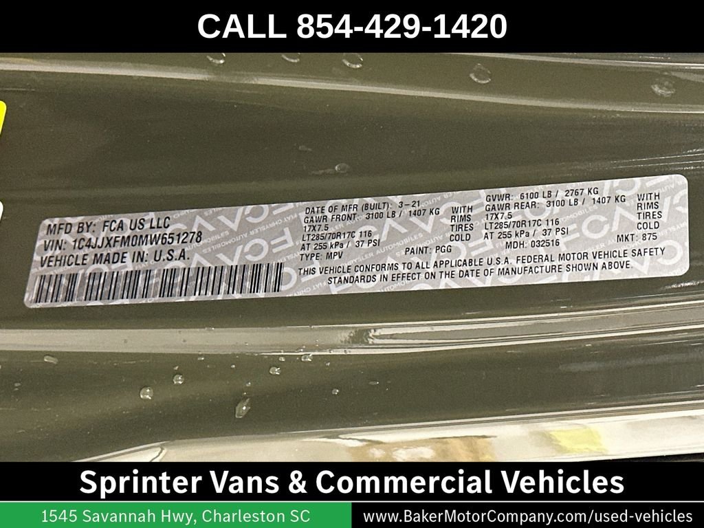 Used 2021 Green Clearcoat Jeep Unlimited Rubicon image 34