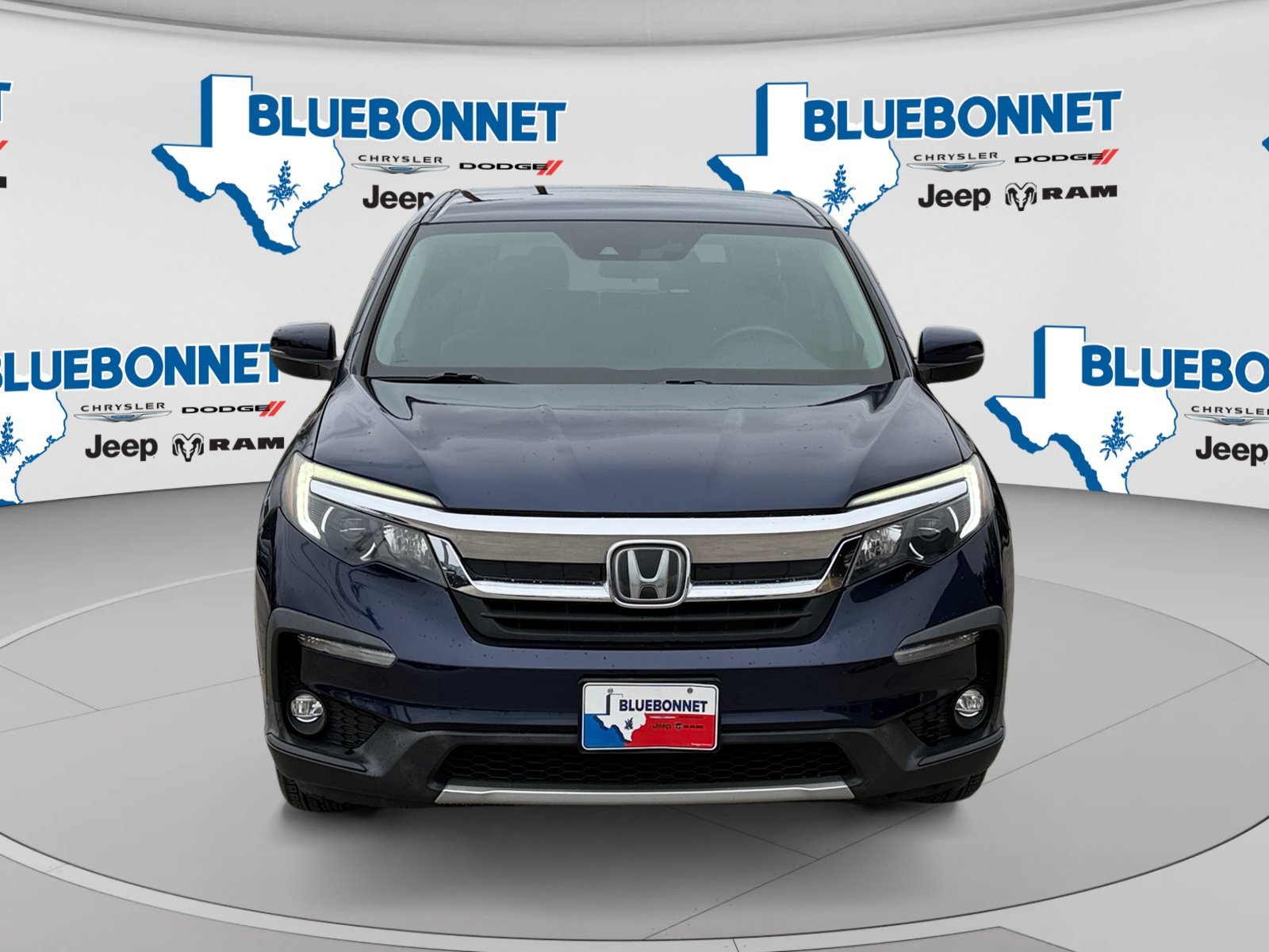 Used 2019 Blue Honda EX image 2