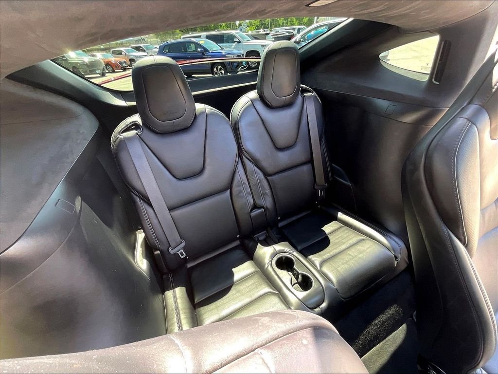 Used 2018 Red Tesla P100D image 16