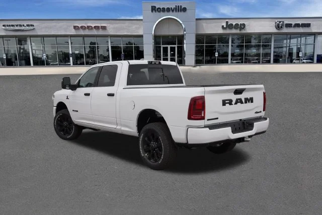 New 2027 Bright White Clear-Coat Exterior Paint RAM Big Horn image 5