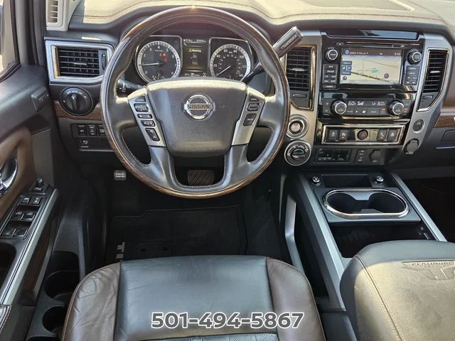 Used 2017 Black Nissan Platinum Reserve image 11