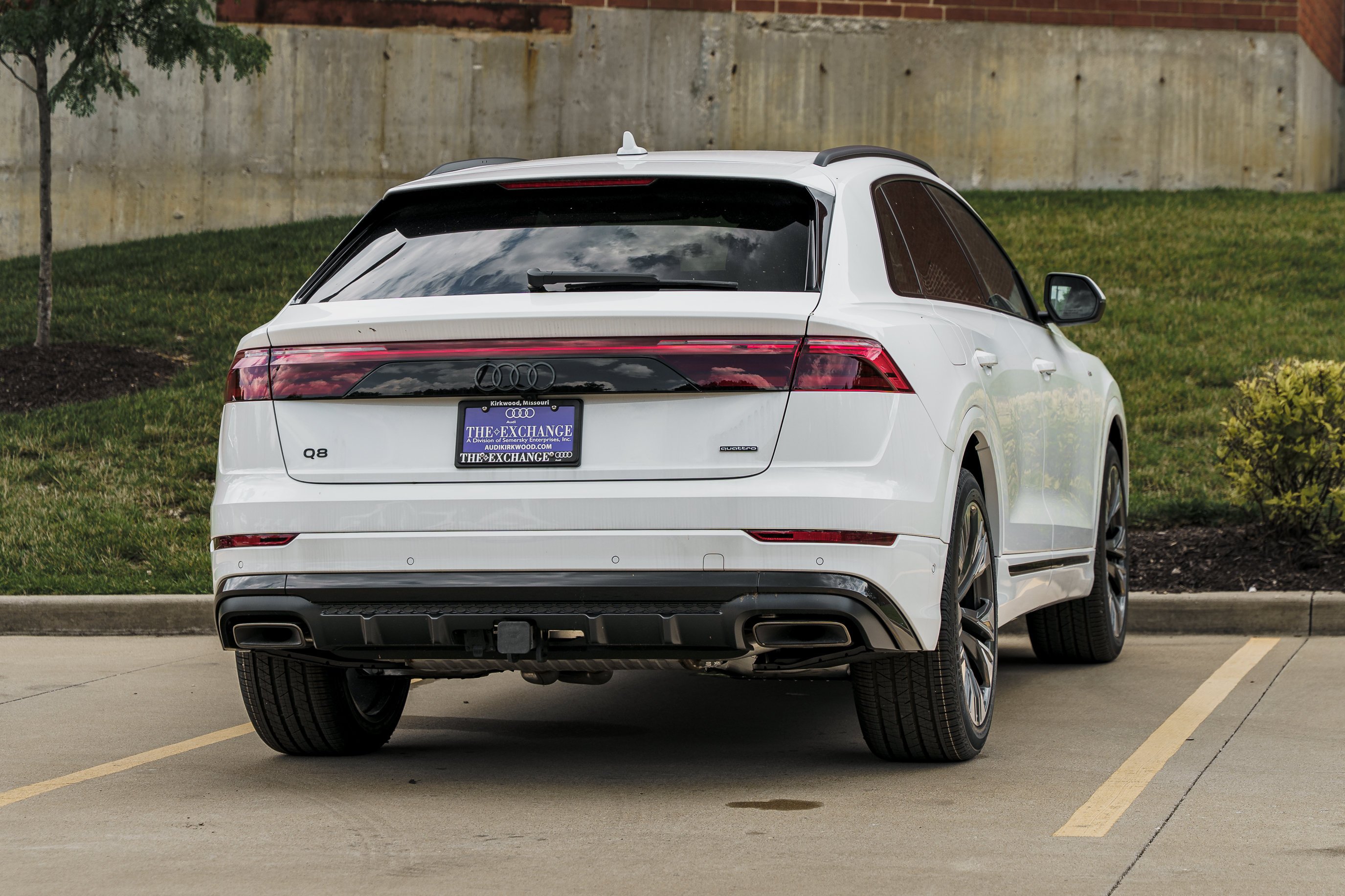 New 2026 Glacier White Metallic Audi Premium Plus image 4