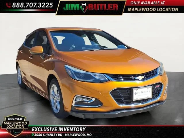 Used 2017 ORANGE BURST METALLIC Chevrolet LT image 6