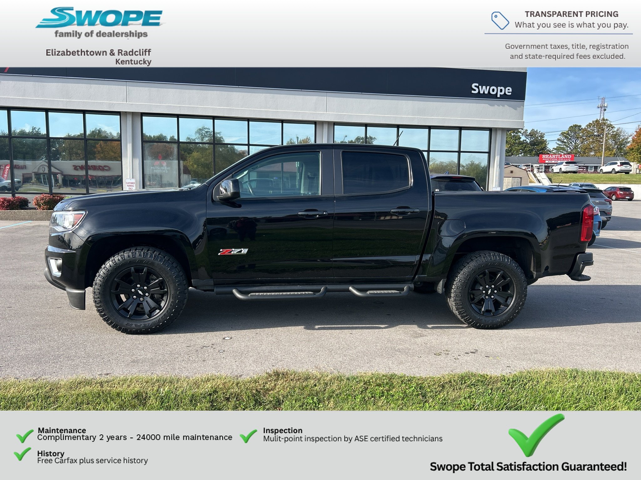 Used 2020 BLACK Chevrolet 4WD Z71 image 3