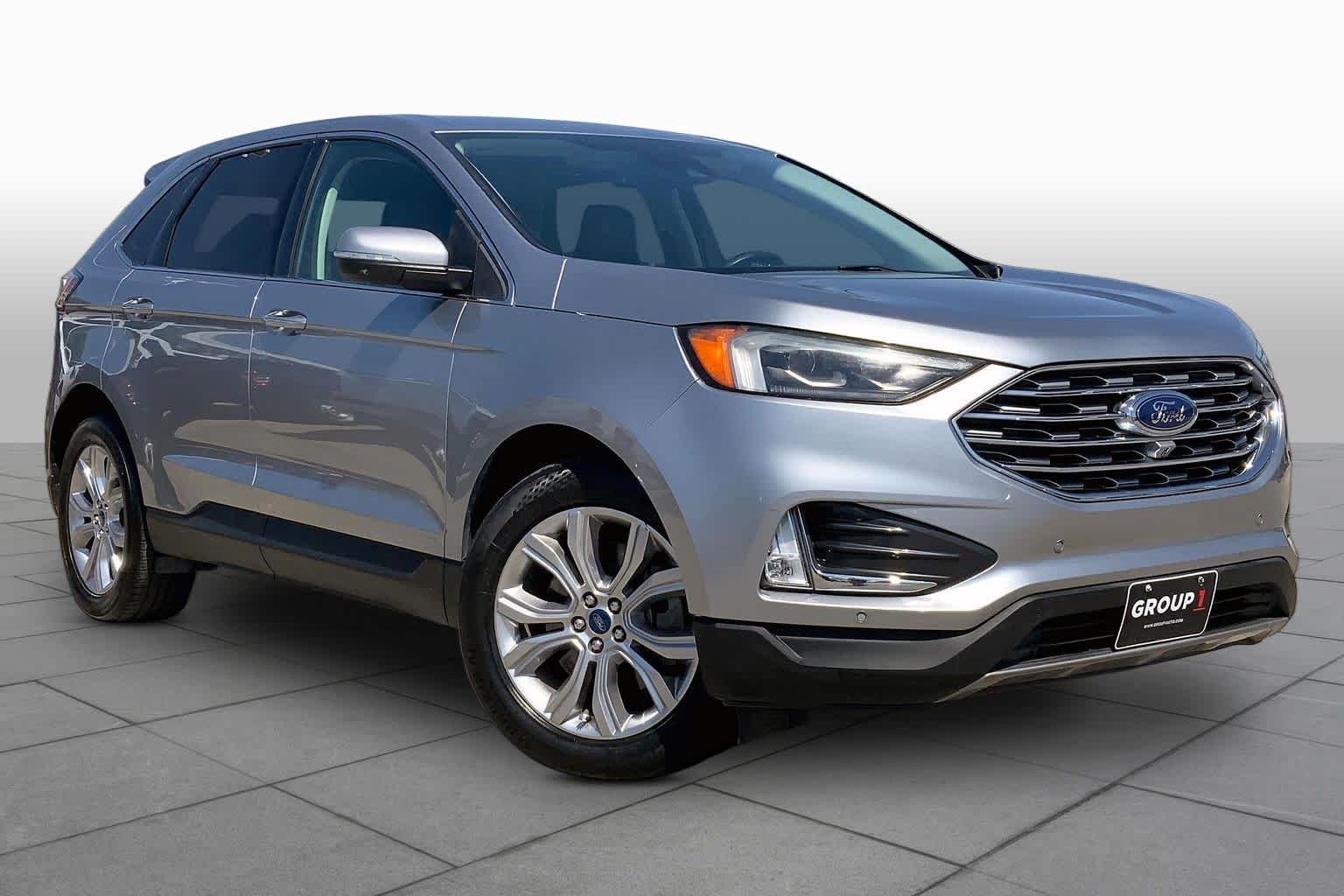 Used 2022 Iconic Silver Metallic Ford Titanium image 3